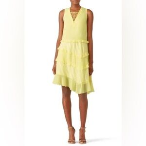 Three Floor Yellow Bitter Sweet Dress Small
